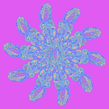 Stil zentangle yeni simetrik mandala doodle ile sanat esin kaynağı oldu. Duvar kağıdı, desen dolgularını, web sayfaları, yüzey dokuları için dekoratif nesne-ebilmek var olmak kullanılmış.