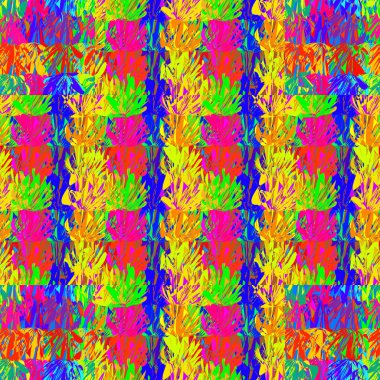 Arka plan, vektör çizim için soyut renkli seamless modeli