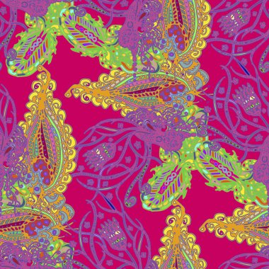 Çizgi film handdrawn el yapımı ve dikiş karalamalar seamless modeli. 