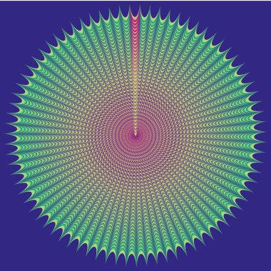 simetrik soyut mandala. Duvar kağıdı, desen dolgularını, web sayfaları, yüzey dokuları için dekoratif nesne-ebilmek var olmak kullanılmış.