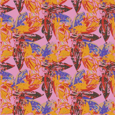 Soyut renkli Dikişsiz desen arka planı için. 