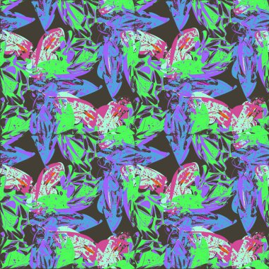 Arka plan, vektör çizim için soyut renkli seamless modeli