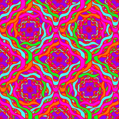 Memphis modern şık doku. Zemin için fütüristik Soyut doku. Geometrik sorunsuz süsleme. Yinelenen Dekorasyon yazdırma. Dikişsiz ilkel geometrik desen. Trendy hipster seamless modeli.