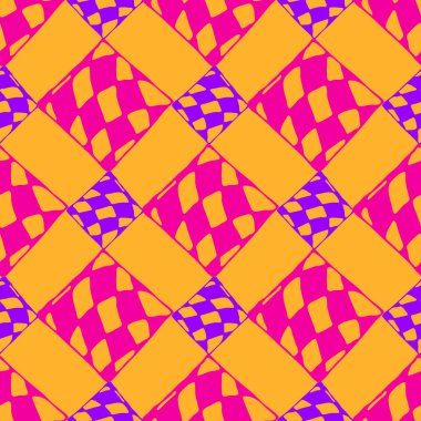 Soyut geometrik renkli Dikişsiz desen arka plan için. Duvar kağıdı, desen dolgularını, web sayfası arka planı, yüzey dokuları için dekoratif zemin-ebilmek var olmak kullanılmış.