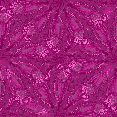 Soyut Dikişsiz renkli desen, vektör çizim