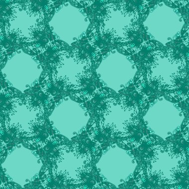 Soyut seamless modeli el yapımı doodle ile yeni tasarım çalışmaları için. Zentangle sanat tarzı esin kaynağı oldu. Vektör çizim 