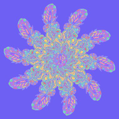 Stil zentangle yeni simetrik mandala doodle ile sanat esin kaynağı oldu. Duvar kağıdı, desen dolgularını, web sayfaları, yüzey dokuları için dekoratif nesne-ebilmek var olmak kullanılmış.