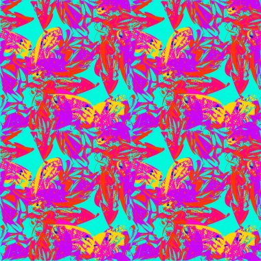 Soyut renkli Dikişsiz desen arka planı için. 