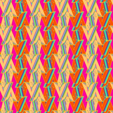 Çizgi film handdrawn el yapımı ve dikiş karalamalar seamless modeli. Renkli çok nesneleri zemin ile ayrıntılı. Sorunsuz soyut çizilmiş dalgalar desen, dalgalı arka plan. Zentangle sanat ilham