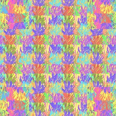 Arka plan, vektör çizim için soyut renkli seamless modeli