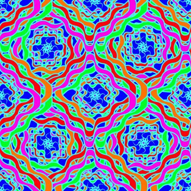 Memphis modern şık doku. Zemin için fütüristik Soyut doku. Geometrik sorunsuz süsleme. Yinelenen Dekorasyon yazdırma. Dikişsiz ilkel geometrik desen. Trendy hipster seamless modeli.