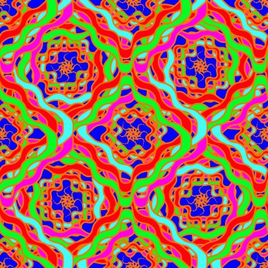 Memphis modern şık doku. Zemin için fütüristik Soyut doku. Geometrik sorunsuz süsleme. Yinelenen Dekorasyon yazdırma. Dikişsiz ilkel geometrik desen. Trendy hipster seamless modeli.