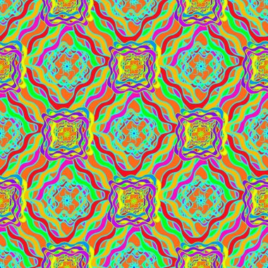 Memphis modern şık doku. Zemin için fütüristik Soyut doku. Geometrik sorunsuz süsleme. Yinelenen Dekorasyon yazdırma. Dikişsiz ilkel geometrik desen. Trendy hipster seamless modeli.