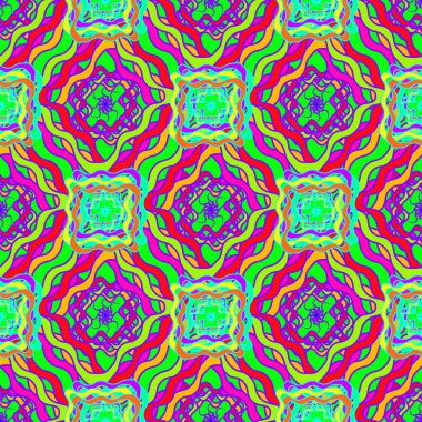 Memphis modern şık doku. Zemin için fütüristik Soyut doku. Geometrik sorunsuz süsleme. Yinelenen Dekorasyon yazdırma. Dikişsiz ilkel geometrik desen. Trendy hipster seamless modeli.