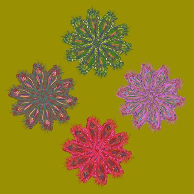 Stil zentangle yeni simetrik mandala doodle ile sanat esin kaynağı oldu. Duvar kağıdı, desen dolgularını, web sayfaları, yüzey dokuları için dekoratif nesne-ebilmek var olmak kullanılmış.