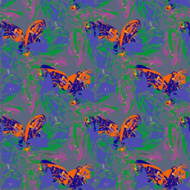 Arka plan, vektör çizim için soyut renkli seamless modeli