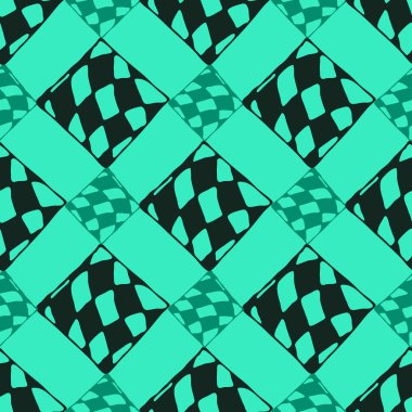 Soyut geometrik renkli Dikişsiz desen arka plan için. Duvar kağıdı, desen dolgularını, web sayfası arka planı, yüzey dokuları için dekoratif zemin-ebilmek var olmak kullanılmış.