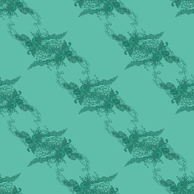 Soyut seamless modeli el yapımı doodle ile yeni tasarım çalışmaları için. Zentangle sanat tarzı esin kaynağı oldu. Vektör çizim 