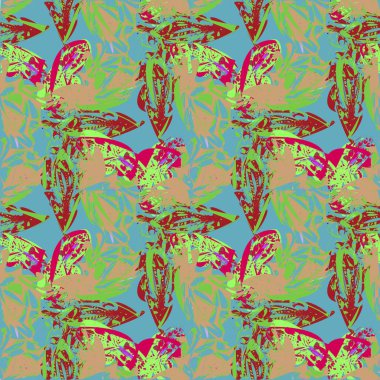 Soyut renkli Dikişsiz desen arka planı için. 