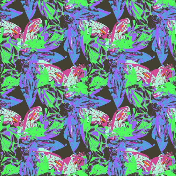 Arka plan, vektör çizim için soyut renkli seamless modeli