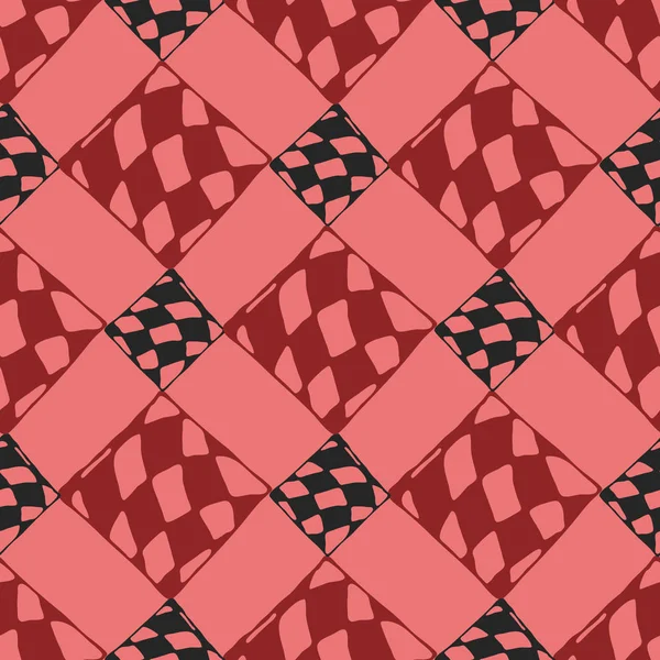 Abstrakta Geometriska Färgglada Sömlösa Mönster För Bakgrunden Dekorativa Bakgrund Kan — Stock vektor