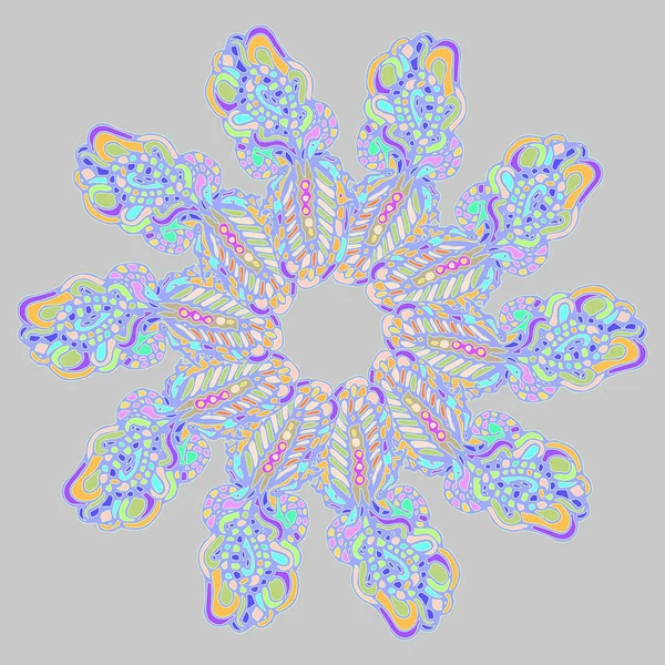 Stil zentangle yeni simetrik mandala doodle ile sanat esin kaynağı oldu. Duvar kağıdı, desen dolgularını, web sayfaları, yüzey dokuları için dekoratif nesne-ebilmek var olmak kullanılmış.