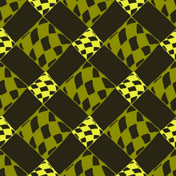 抽象的な幾何学的なカラフルなシームレス パターンの背景 装飾的な背景を Web ページの背景テクスチャ パターンの塗りつぶし壁紙に使用できます — ストックベクタ
