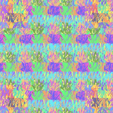 Arka plan, vektör çizim için soyut renkli seamless modeli