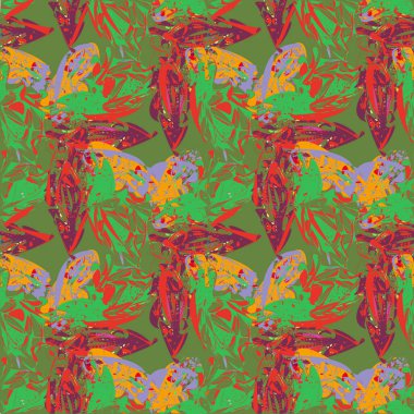 Arka plan, vektör çizim için soyut renkli seamless modeli