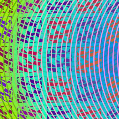 Arkaplan için soyut geometrik renkli desen. vektör illüstrasyonu 