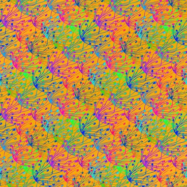 Soyut seamless modeli el yapımı doodle ile yeni tasarım çalışmaları için. Zentangle sanat tarzı ilham.