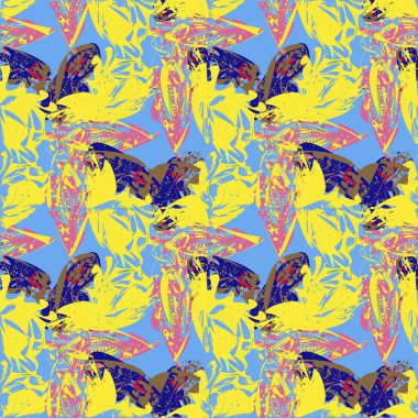 Soyut renkli Dikişsiz desen arka planı için. 