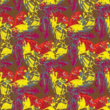 Arka plan, vektör çizim için soyut renkli seamless modeli