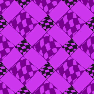 Soyut geometrik renkli Dikişsiz desen arka plan için. Duvar kağıdı, desen dolgularını, web sayfası arka planı, yüzey dokuları için dekoratif zemin-ebilmek var olmak kullanılmış.