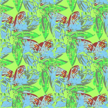 Arka plan, vektör çizim için soyut renkli seamless modeli