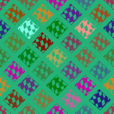 Arka plan için soyut geometrik renkli desen. Duvar kağıdı, desen dolgularını, web sayfası arka planı, yüzey dokuları için dekoratif zemin-ebilmek var olmak kullanılmış.