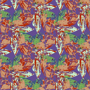 Soyut renkli Dikişsiz desen arka planı için. 