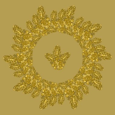 Stil zentangle yeni simetrik mandala sanat doodle ile esinlenerek.. 