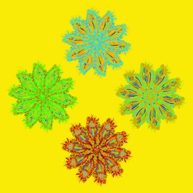 Stil zentangle yeni simetrik mandala doodle ile sanat esin kaynağı oldu. Duvar kağıdı, desen dolgularını, web sayfaları, yüzey dokuları için dekoratif nesne-ebilmek var olmak kullanılmış.