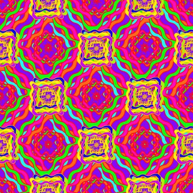 Memphis tarzı zemin. Geometrik seamless modeli.