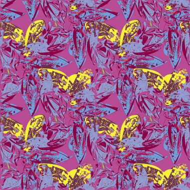 Soyut renkli Dikişsiz desen arka planı için. 