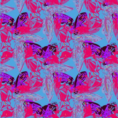 Arka plan, vektör çizim için soyut renkli seamless modeli