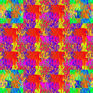 Arka plan, vektör çizim için soyut renkli seamless modeli