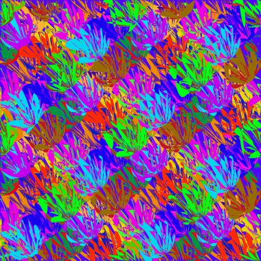 Arka plan, vektör çizim için soyut renkli seamless modeli