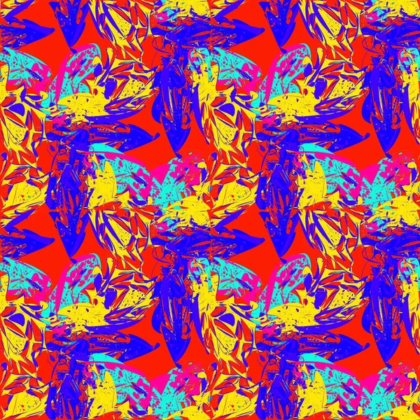 Abstract Kleurrijk Naadloze Patroon Voor Achtergrond — Stockvector