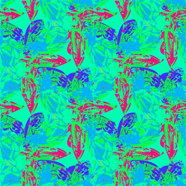 Modèle Sans Couture Coloré Abstrait Pour Arrière Plan — Image vectorielle