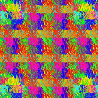 Arka plan, vektör çizim için soyut renkli seamless modeli