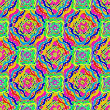 Memphis tarzı zemin. Geometrik seamless modeli.