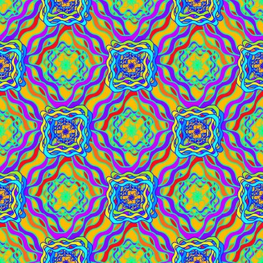 Memphis tarzı zemin. Geometrik seamless modeli.