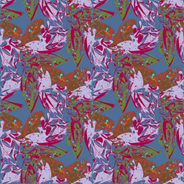 Arka plan, vektör çizim için soyut renkli seamless modeli